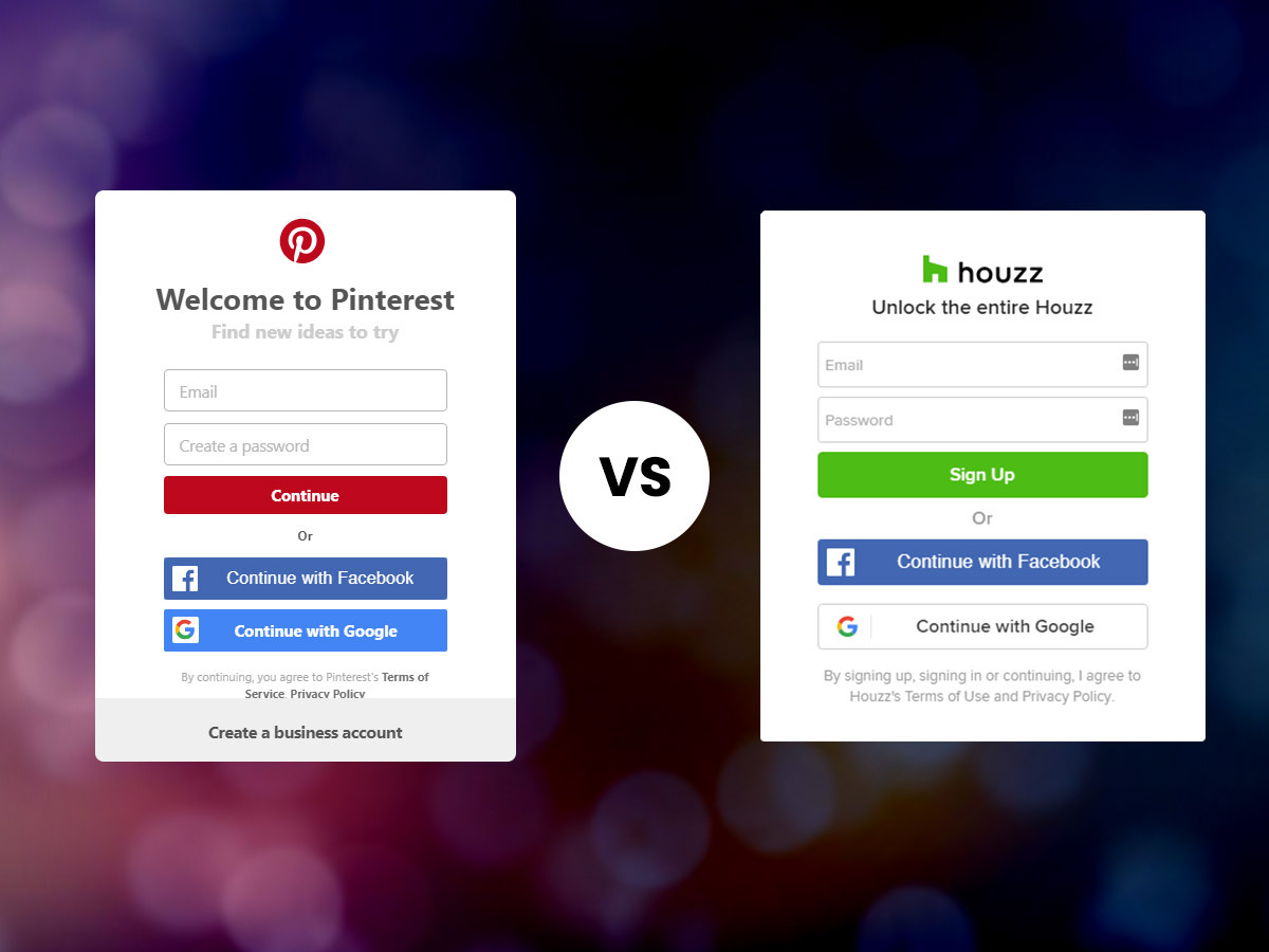 Pinterest Vs Houzz