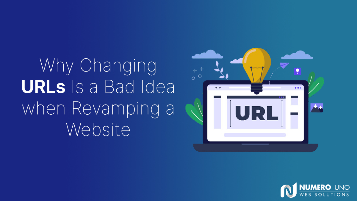 URL Change when Revamping a website