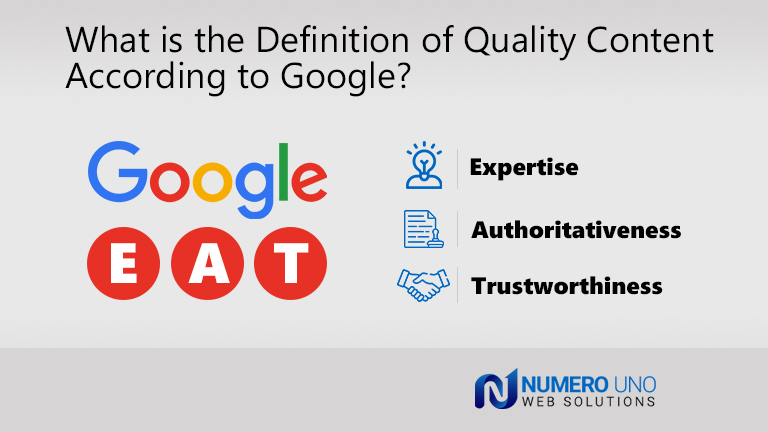 How Does Google Define Quality Content