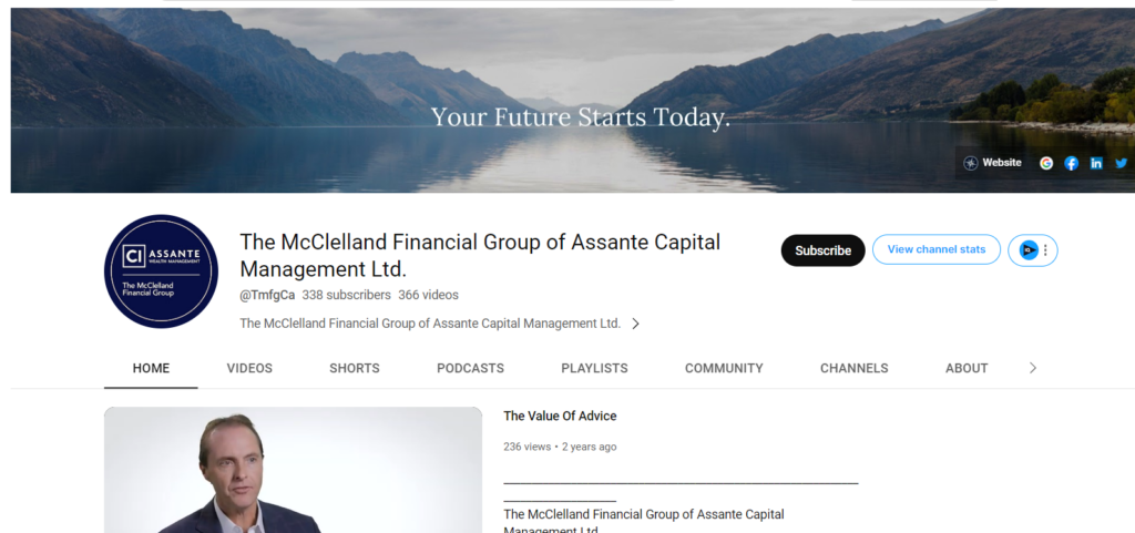 YouTube for Financial Advisors