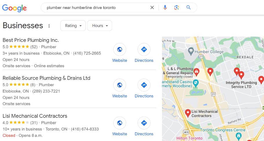 Local SEO Ranking