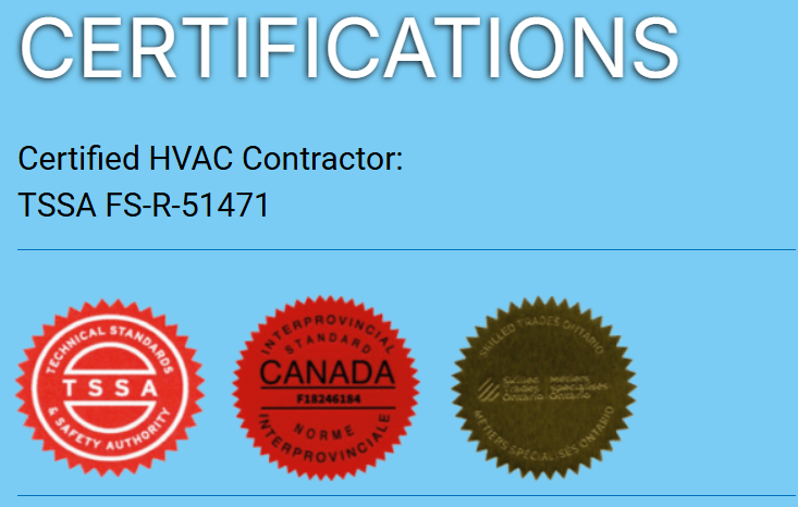 Certified HVAC Contractor