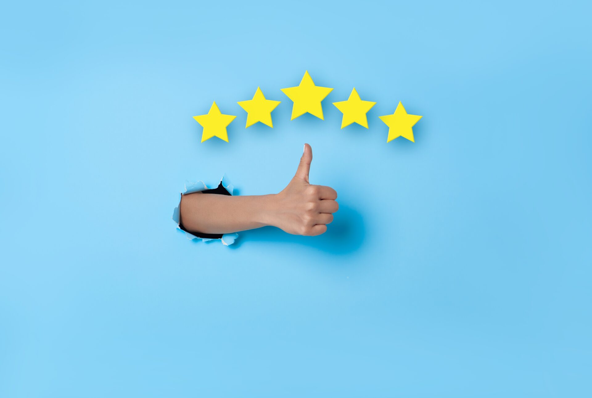 online reviews for AI search